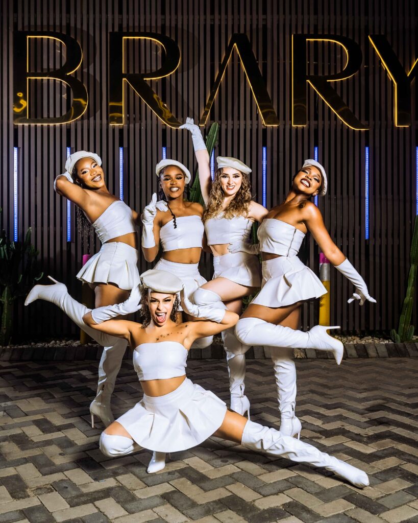 The female dancers at The Library Lagos